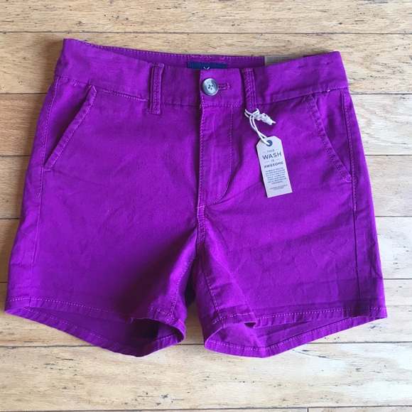 NWT American Eagle high rise shorts - Picture 1 of 3